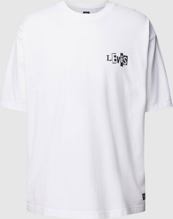 Levi's T-shirt met labelprint model 'SKATE'