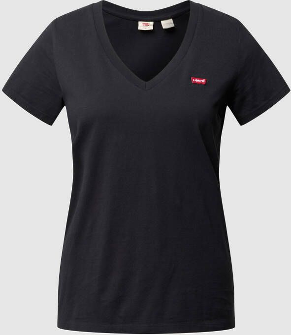 Levi's T-shirt met logo-applicatie