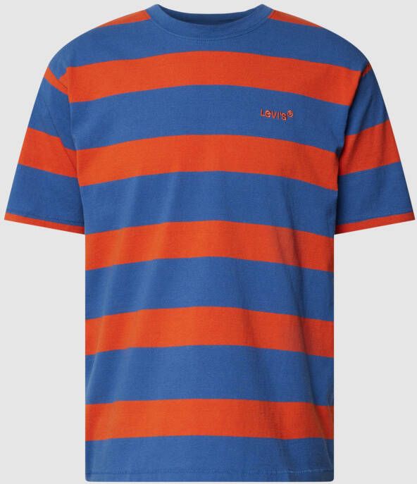 Levi's T-shirt met streepmotief model 'RED TAB VINTAGE'