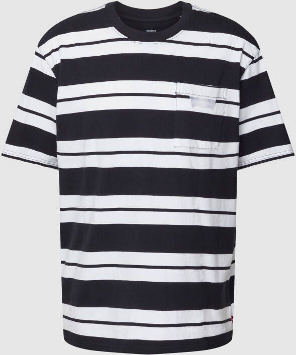Levi's T-shirt met streepmotief model 'STAY LOOSE GRAPHIC'