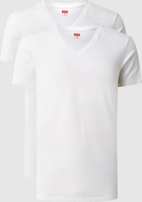 Levi's T-shirt per twee verpakt