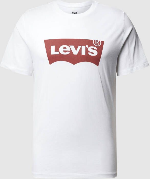 Levi's T-shirt van katoen met logoprint