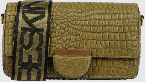Liebeskind Berlin Schoudertas PAM CROCO CROSSBODY S in modieuze reptiel look