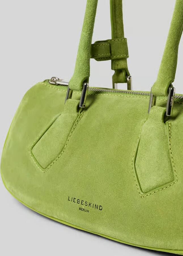 Liebeskind berlin Handtas in velours met labeldetail model 'CECILE'