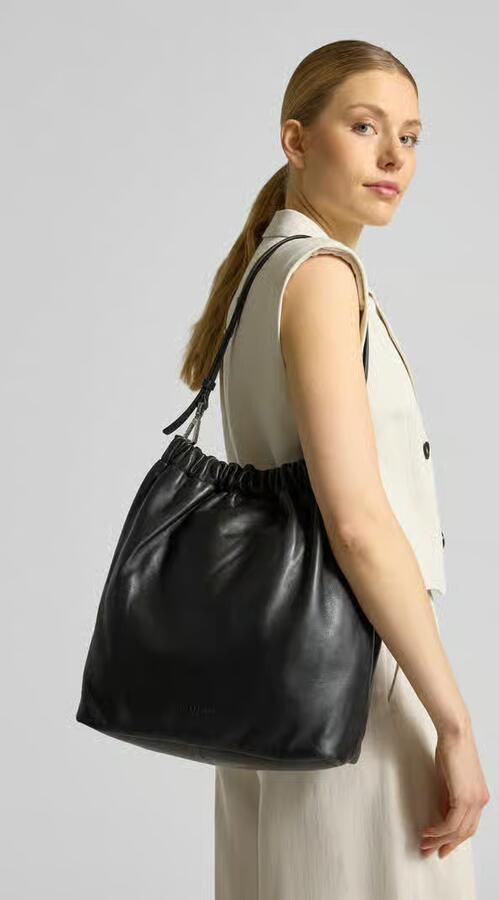Liebeskind berlin Hobo tas met reliëflogo model 'CLOUD' - Foto 2
