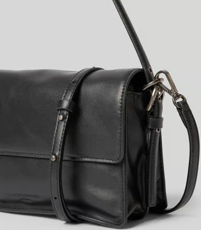 Liebeskind berlin schoudertas van leer met reliëflogo model 'AUDREY'