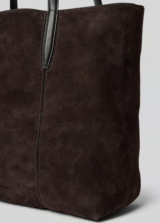Liebeskind berlin shopper van leer met reliëflogo model 'UNA'