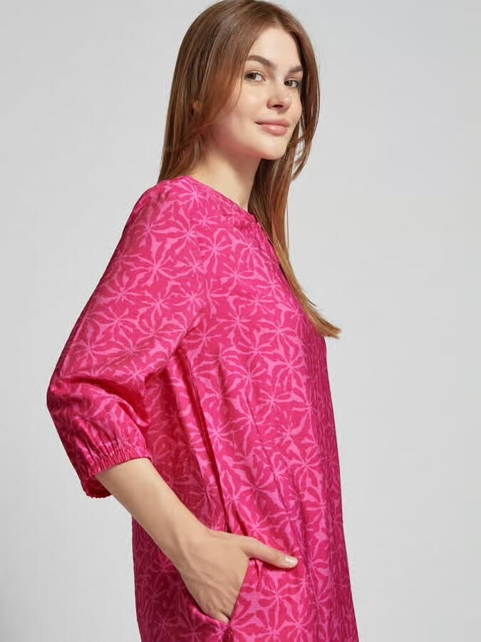 Lieblingsstück Midi-jurk met druppelvormige hals model 'Erita'