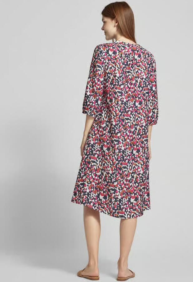 LIEBLINGSSTÜCK Midi-jurk met druppelvormige hals model 'Erita'