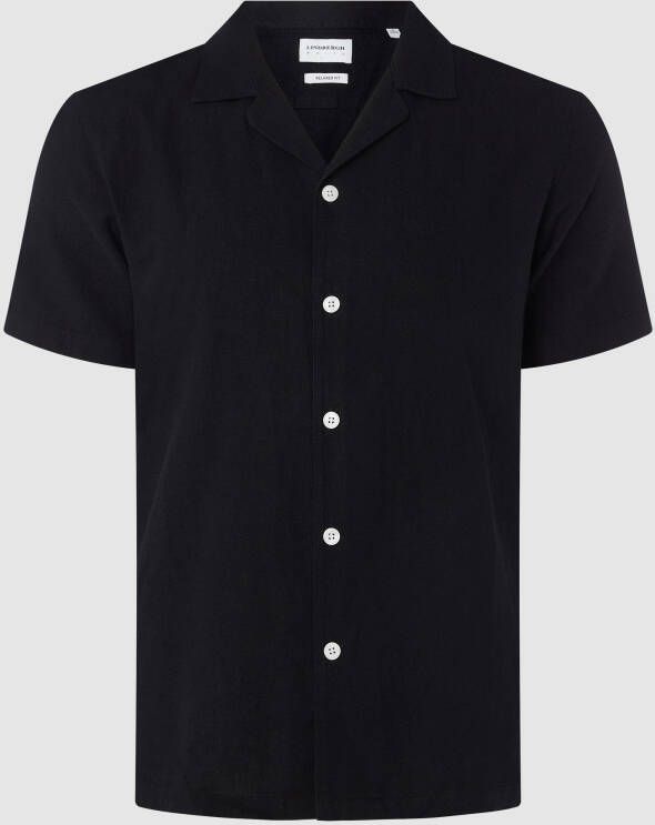 Lindbergh Regular fit vrijetijdsoverhemd met reverskraag