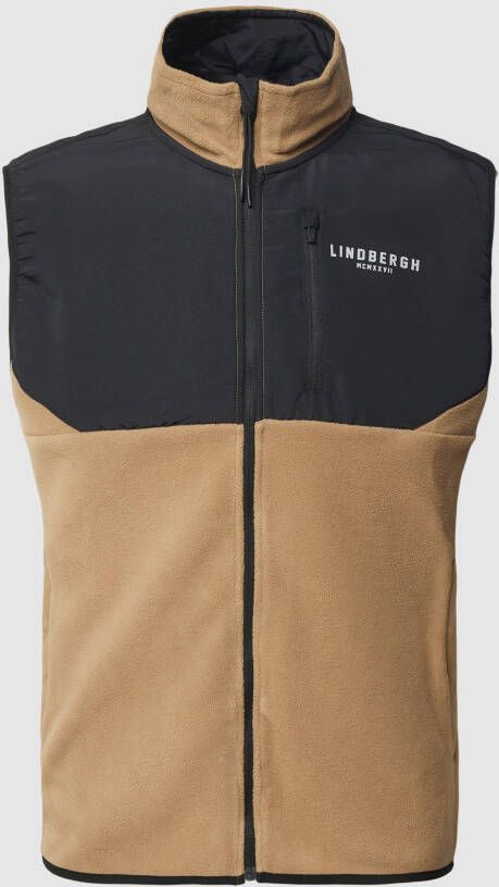Lindbergh Gilet in two-tone-stijl