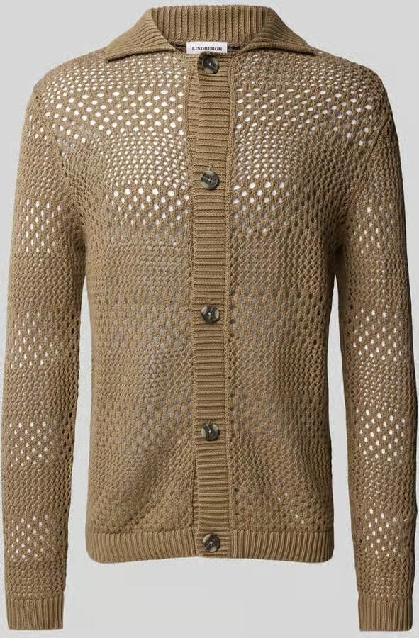 Lindbergh Cardigan met ajourpatroon model 'Crochet' - Foto 2