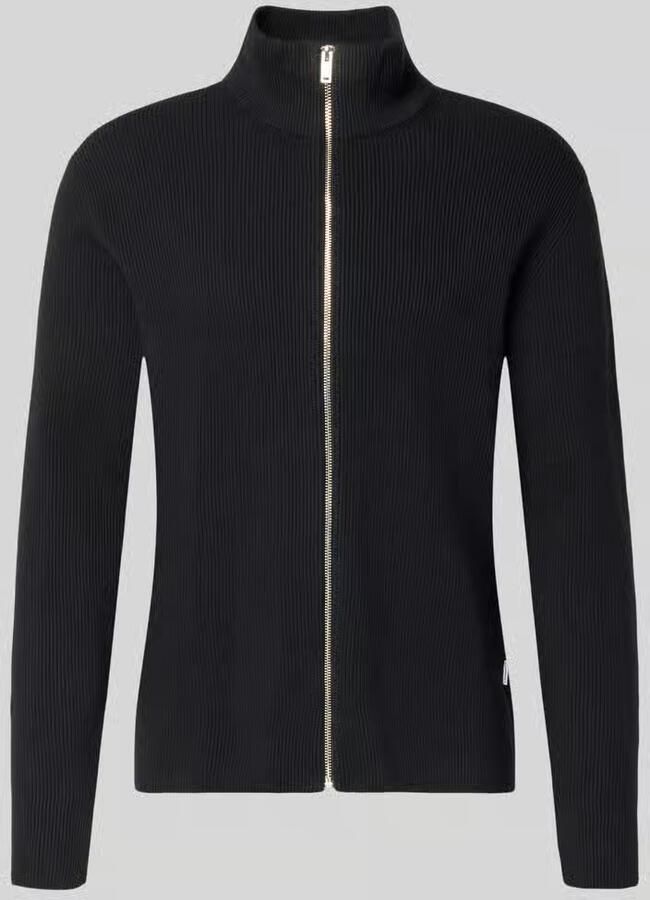 Lindbergh Cardigan met opstaande kraag en ritssluiting