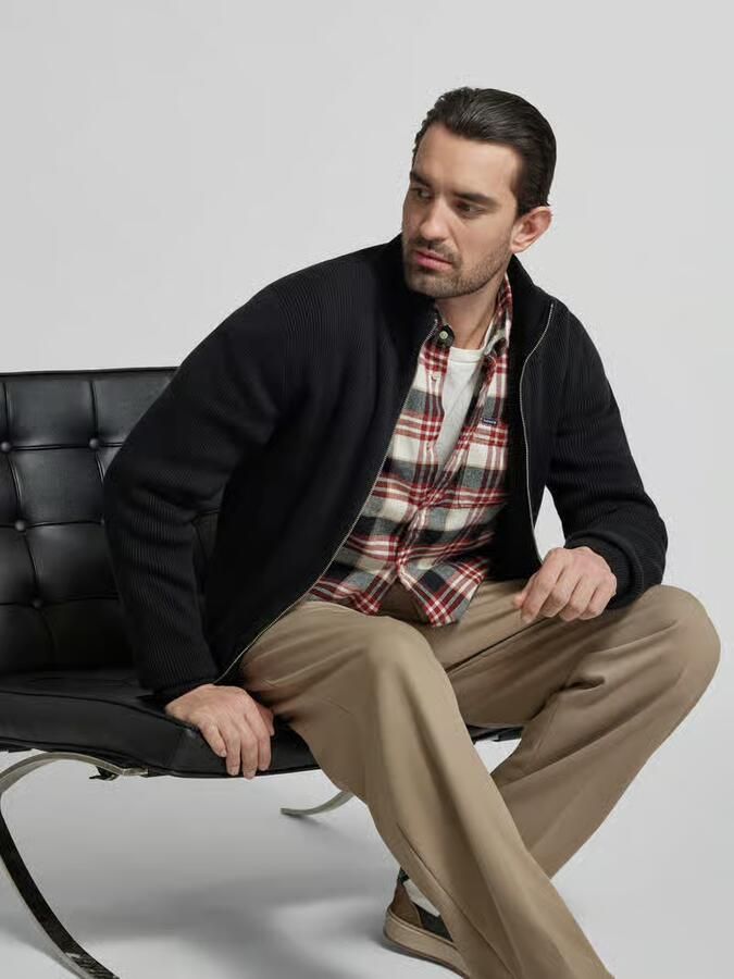 Lindbergh Cardigan met opstaande kraag en ritssluiting - Foto 2