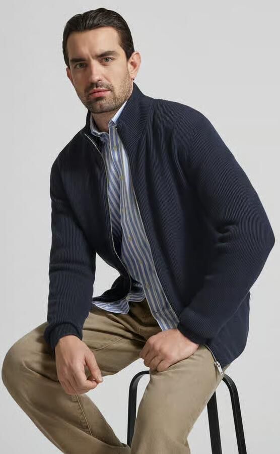 Lindbergh Cardigan met opstaande kraag en ritssluiting - Foto 2