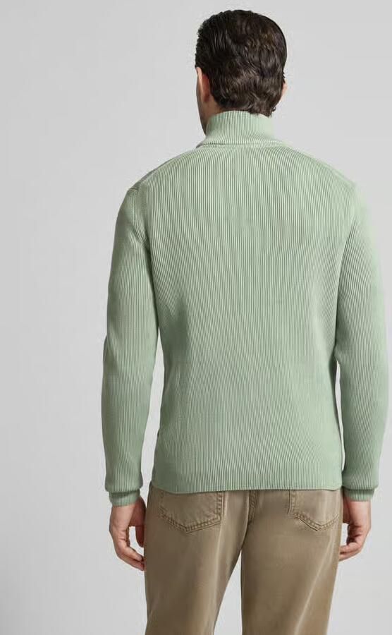 Lindbergh Cardigan met opstaande kraag en ritssluiting