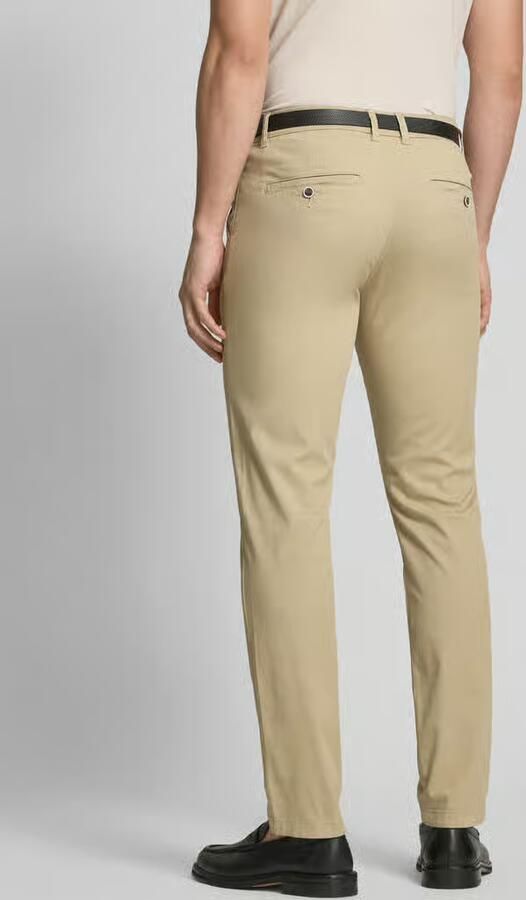 Lindbergh Clasic stretch fit chino met riem