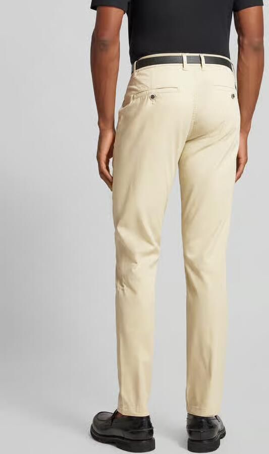 Lindbergh Clasic stretch fit chino met riem