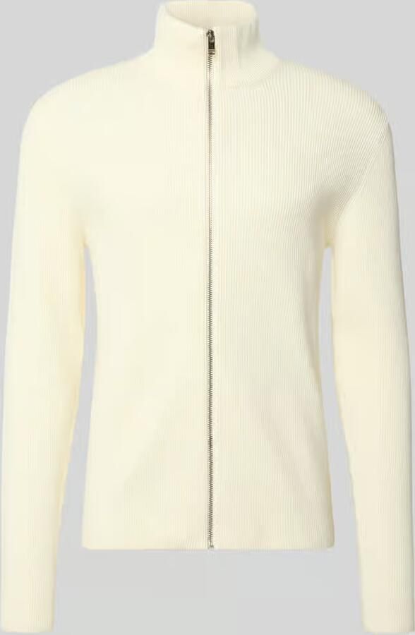 Lindbergh Cardigan met opstaande kraag en ritssluiting