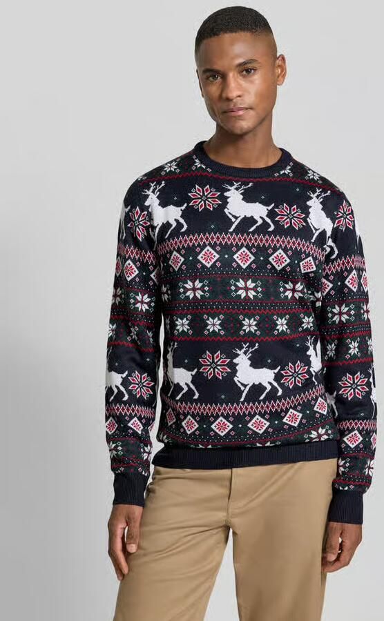 Lindbergh Gebreide pullover in all-over look - Foto 2