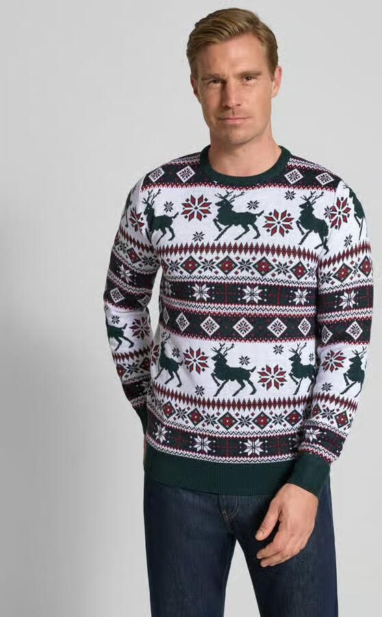 Lindbergh Gebreide pullover in all-over look - Foto 2