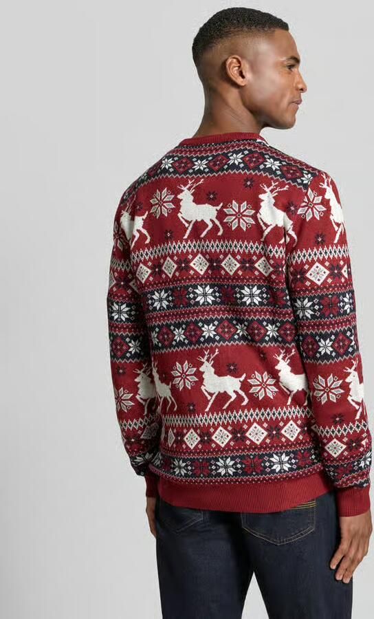 Lindbergh Gebreide pullover in all-over look