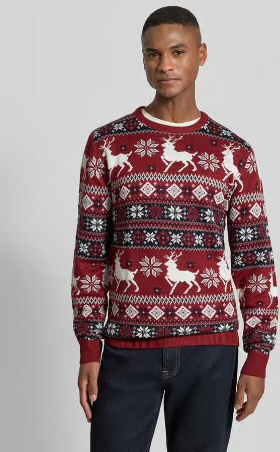 Lindbergh Gebreide pullover in all-over look - Foto 2