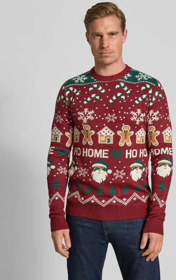 Lindbergh Gebreide pullover in all-over look model 'Santa' - Foto 2