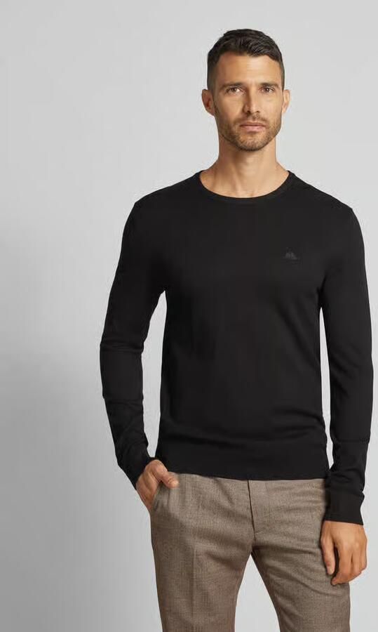 Lindbergh Gebreide pullover met geribde boorden - Foto 10