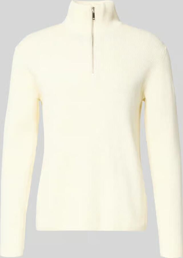Lindbergh Gebreide pullover met opstaande kraag en ritssluiting - Foto 2