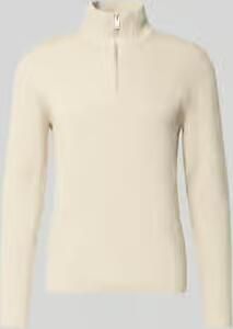Lindbergh Gebreide pullover met opstaande kraag en ritssluiting
