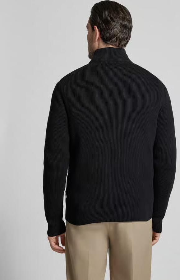 Lindbergh Gebreide pullover met opstaande kraag en ritssluiting - Foto 2