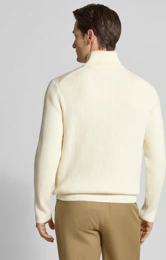 Lindbergh Gebreide pullover met opstaande kraag en ritssluiting - Foto 2