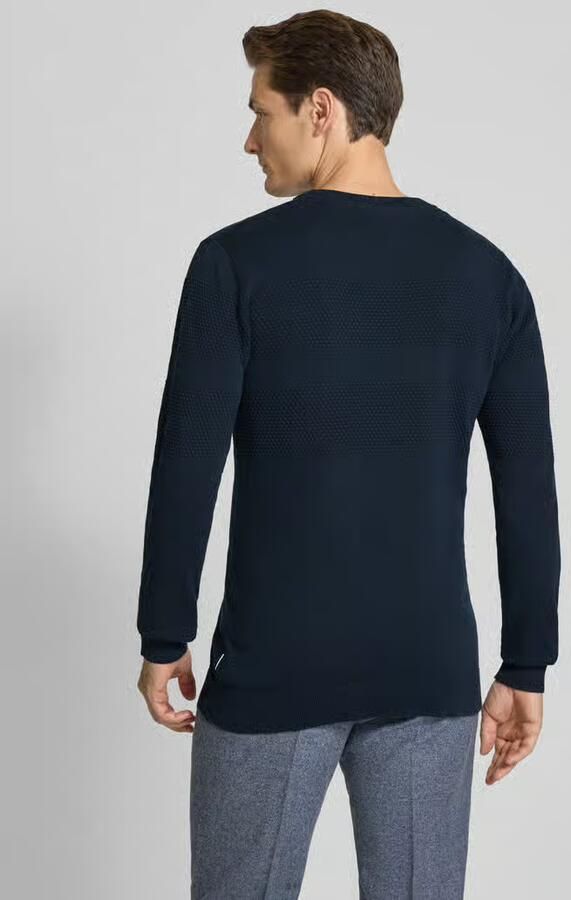 Lindbergh Gebreide pullover met ribboorden - Foto 6