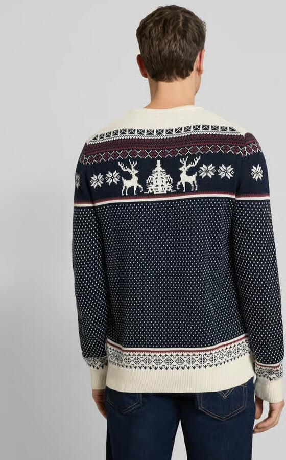 Lindbergh Gebreide pullover met ribboorden - Foto 2