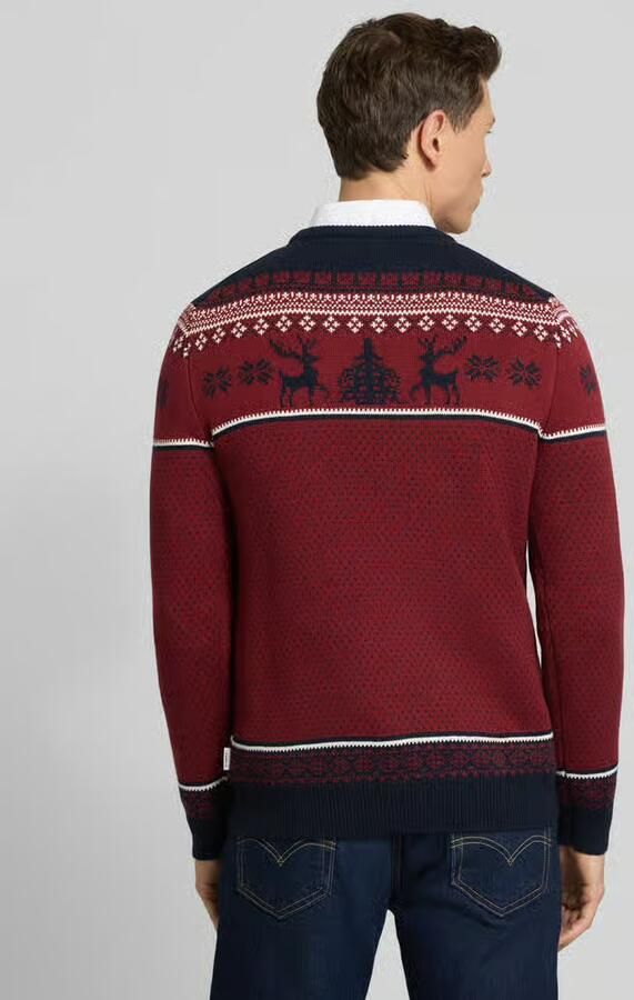 Lindbergh Gebreide pullover met ribboorden - Foto 2