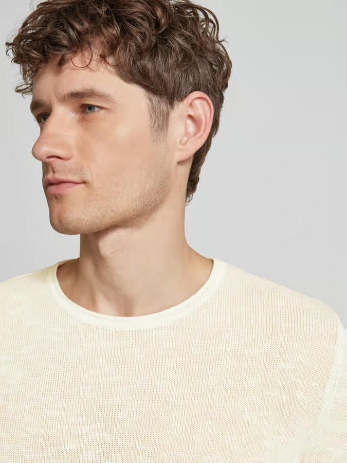 Lindbergh Gebreide pullover met structuurmotief