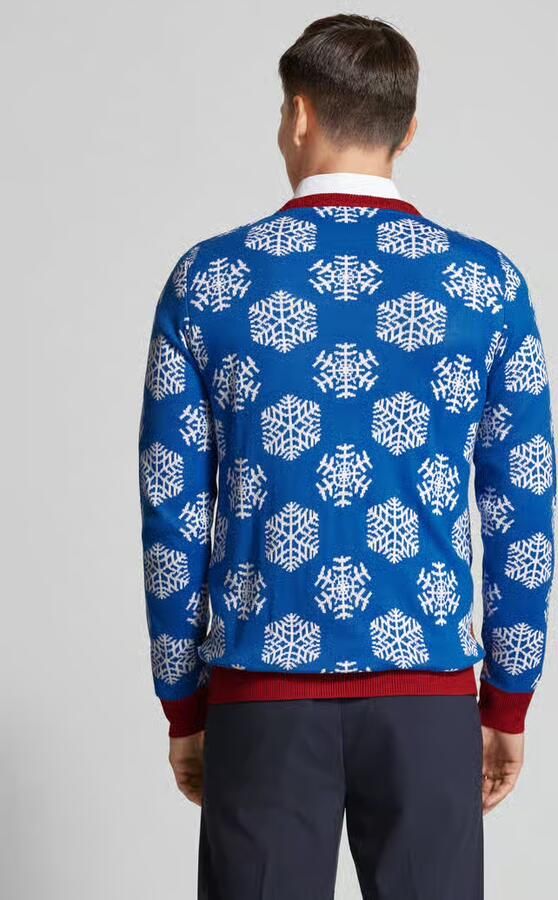 Lindbergh Gebreide pullover van viscose met motiefstitching - Foto 10
