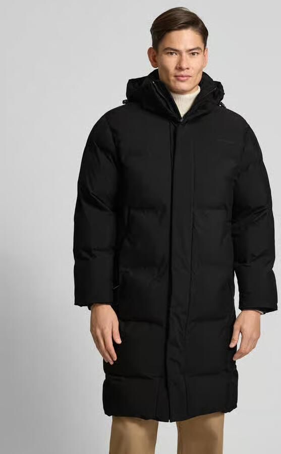 Lindbergh Gewatteerde lange jas met capuchon model 'Recycled padded coat' - Foto 2