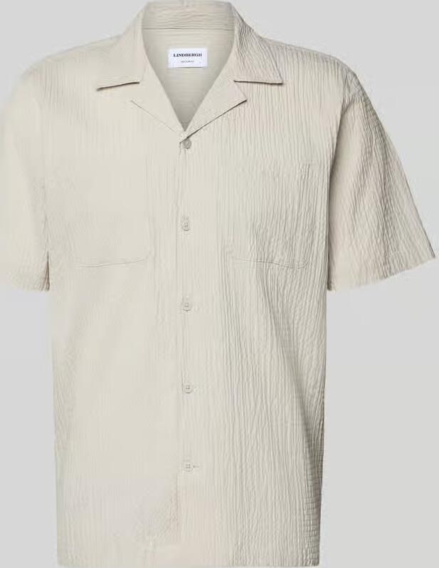 Lindbergh modern fit vrijetijdsoverhemd met borstzakken - Foto 2