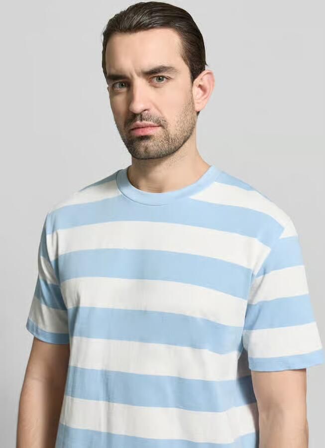 Lindbergh Oversized T-shirt met ronde hals