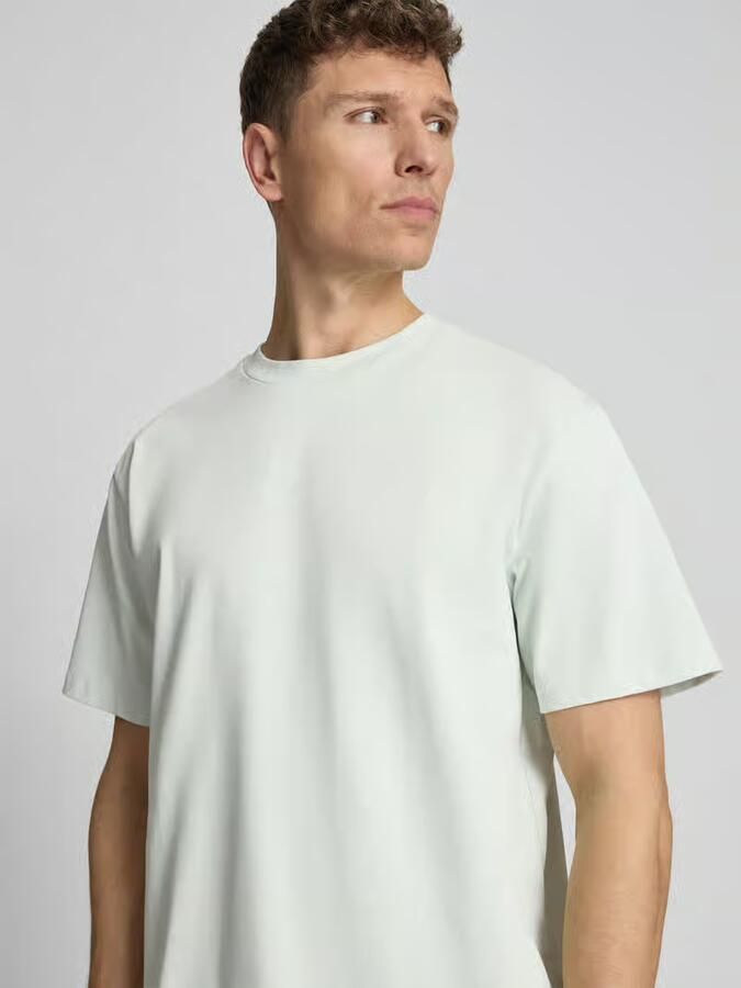 Lindbergh Oversized T-shirt met ronde hals