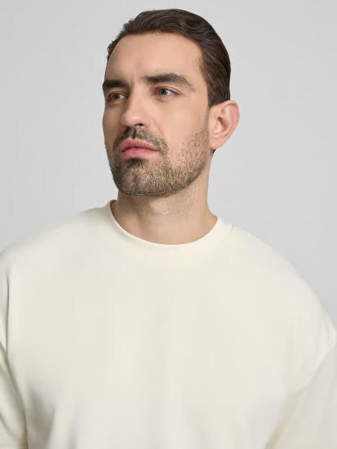Lindbergh Oversized T-shirt met ronde hals