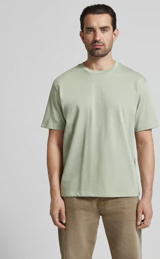 Lindbergh Oversized T-shirt met ronde hals - Foto 3