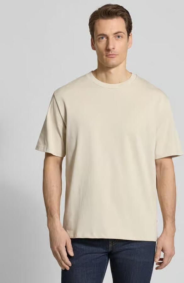 Lindbergh Oversized T-shirt met ronde hals - Foto 3