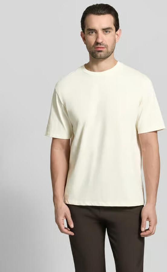 Lindbergh Oversized T-shirt met ronde hals - Foto 4