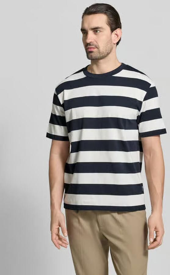 Lindbergh Oversized T-shirt met ronde hals - Foto 4