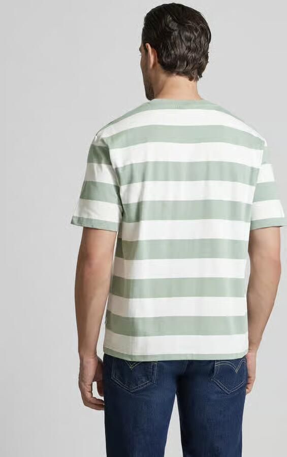 Lindbergh Oversized T-shirt met ronde hals