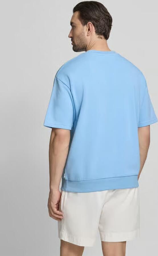 Lindbergh Oversized T-shirt met ronde hals - Foto 3