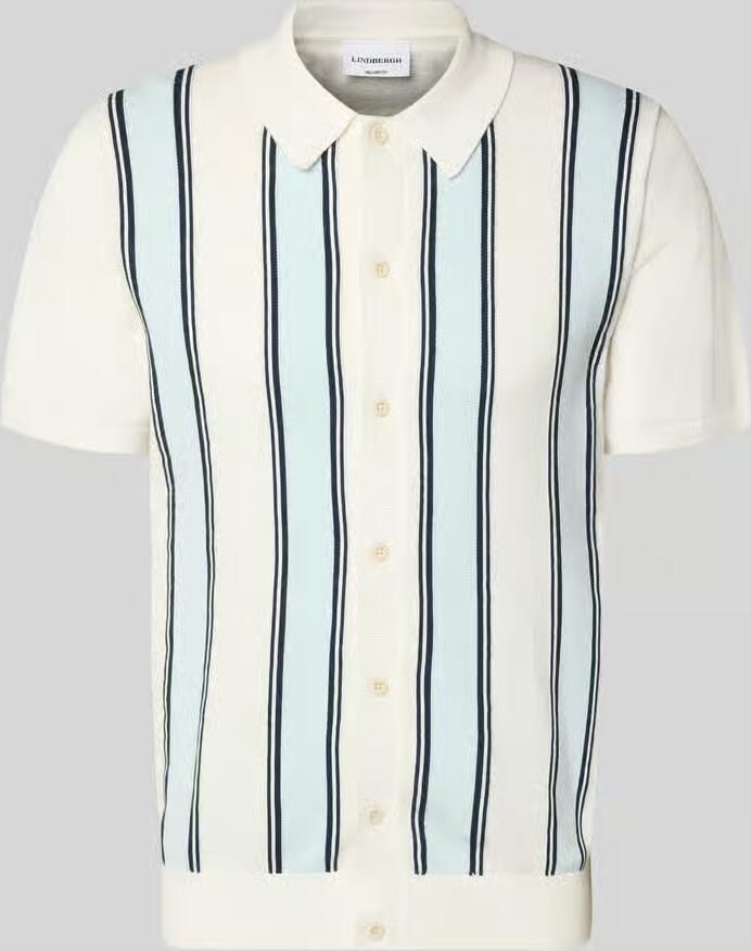 Lindbergh Polo-cardigan met 1 2-mouwen - Foto 2
